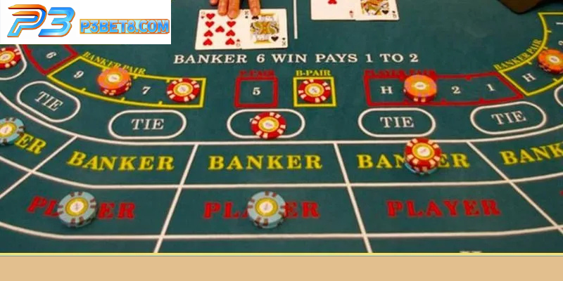 Baccarat P3: Trải Nghiệm Game Bài Đối Kháng Trực Tuyến Đẳng Cấp 3 Cược gấp thếp tăng dần để lấy lại vốn đã thua ở ván trước
